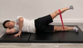 Lateral Leg Raise Exercise
