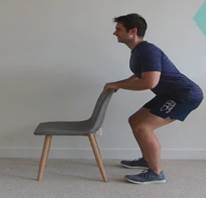 Supported Squats Exercise